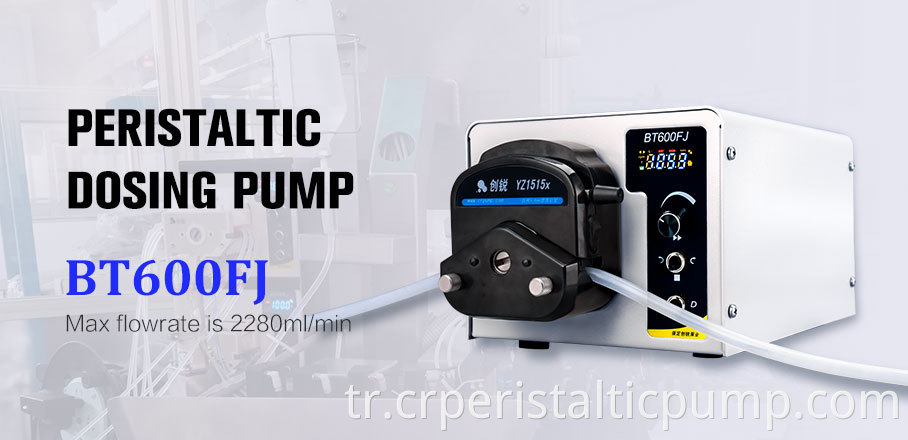 Adjustable peristaltic pump 